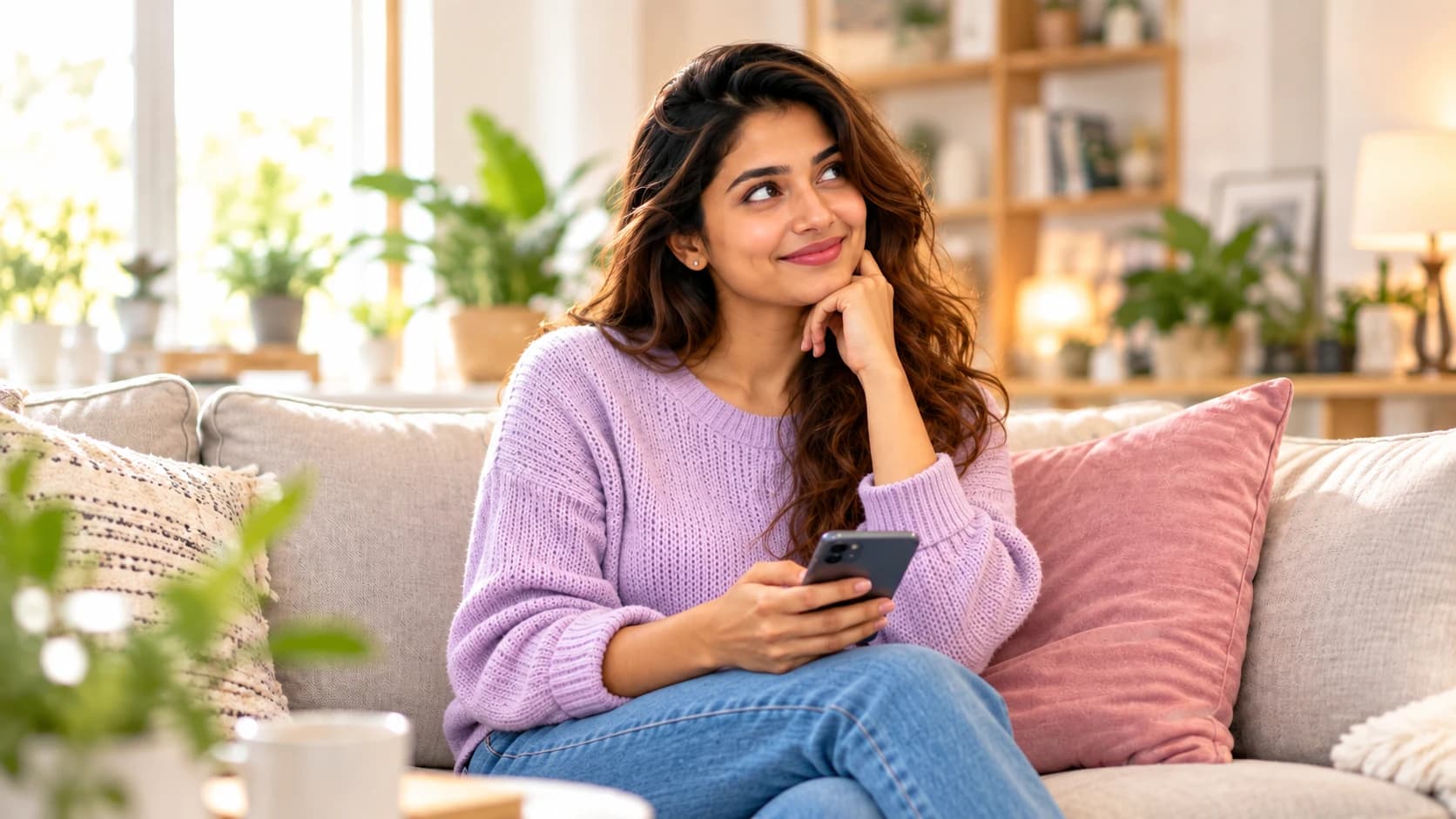 Riya pauses thoughtfully as she recognises the watch brand again.